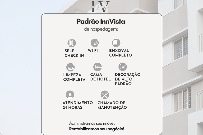 Estudio home office, metro a pie by InnVista