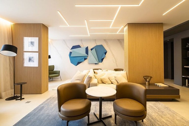 2-Bed Apt Moema - 50m from Ibirapuera Mall