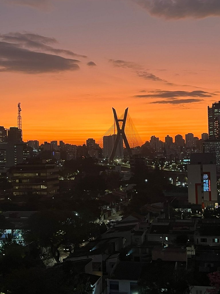Seu Refúgio Trends no Coração do Brooklin com vaga