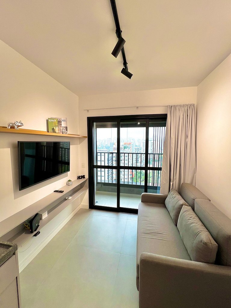 Studio Moema menos de 50m do Shopping Ibirapuera