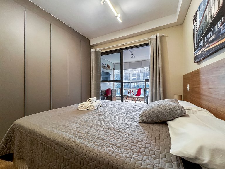 Apartamento Luxo Brooklin com vaga