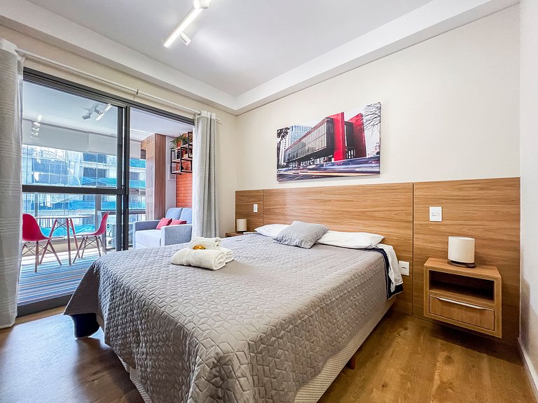 Apartamento Luxo Brooklin com vaga