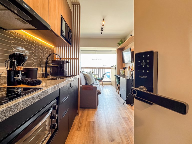 Apartamento cerca del metro Brooklin/Berrini