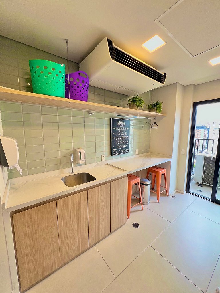 2-Bed Apt Moema - 50m from Ibirapuera Mall