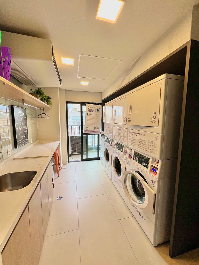 2-Bed Apt Moema - 50m from Ibirapuera Mall