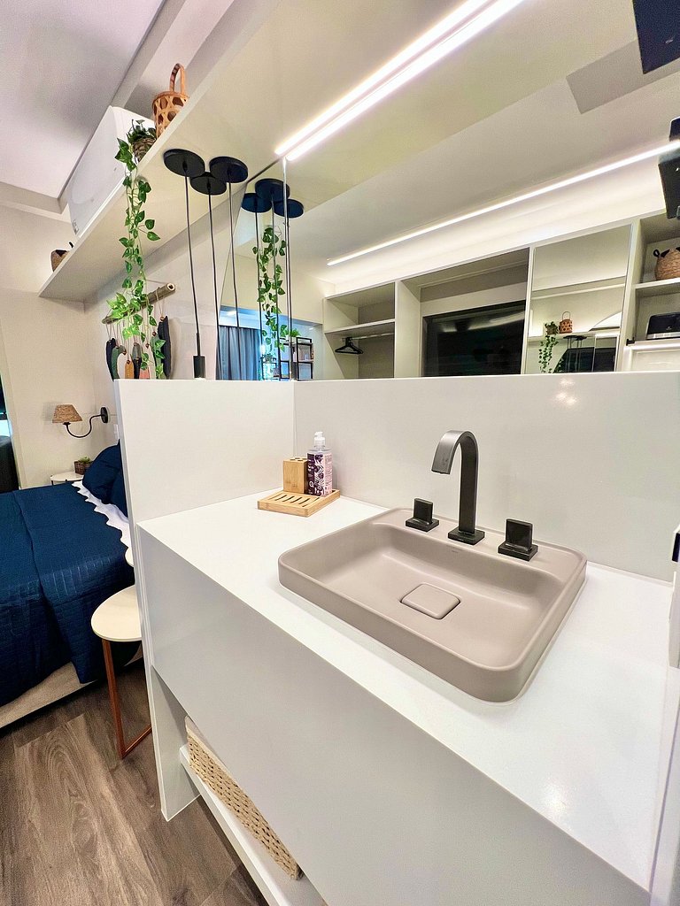 Apartamento Luxo Brooklin com vaga de garagem