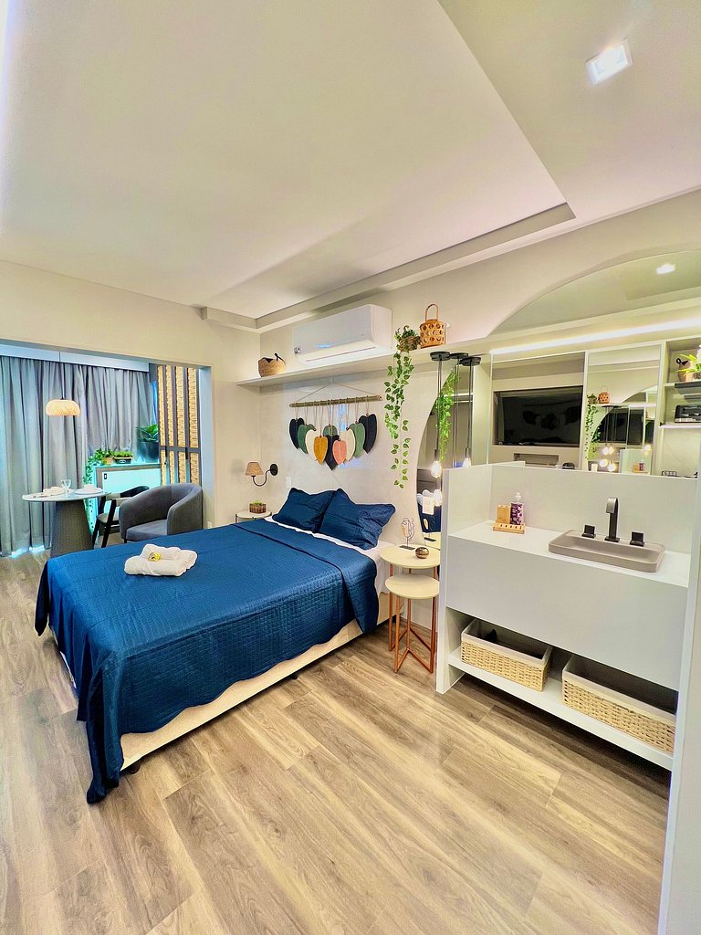 Apartamento Luxo Brooklin com vaga de garagem