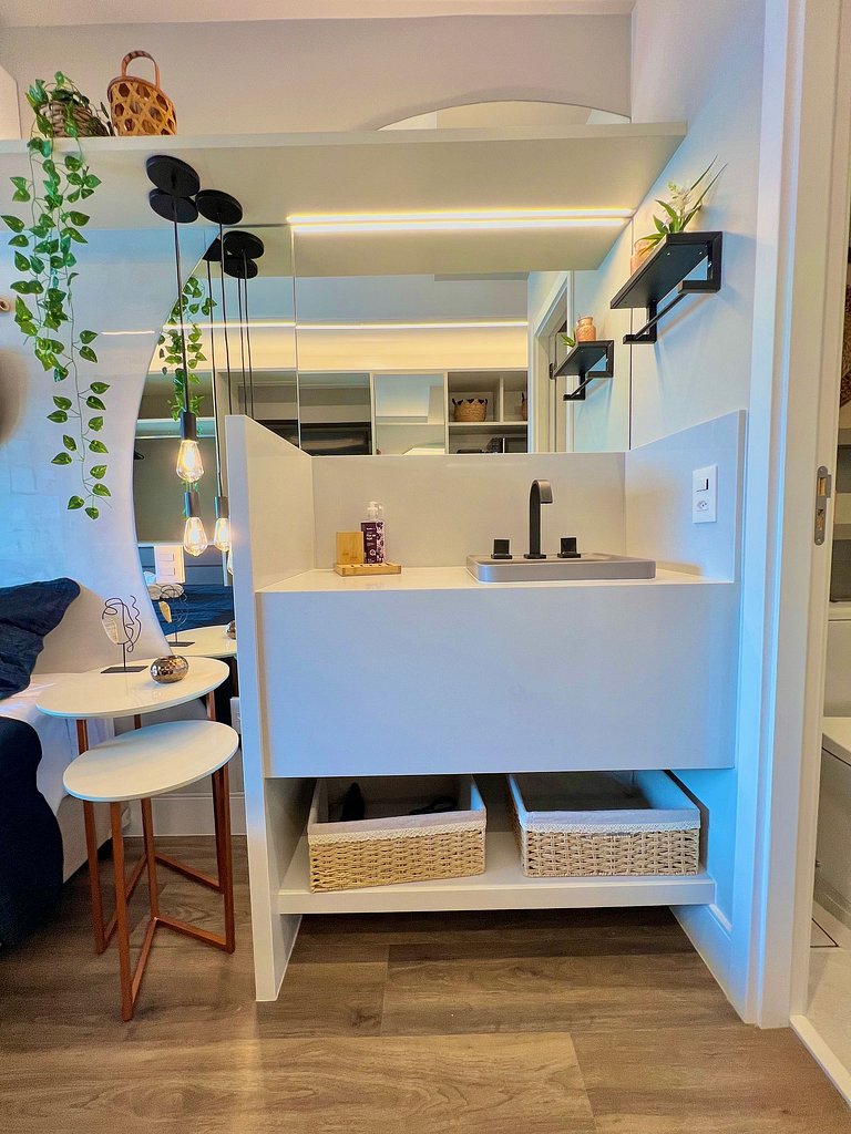 Apartamento Luxo Brooklin com vaga de garagem