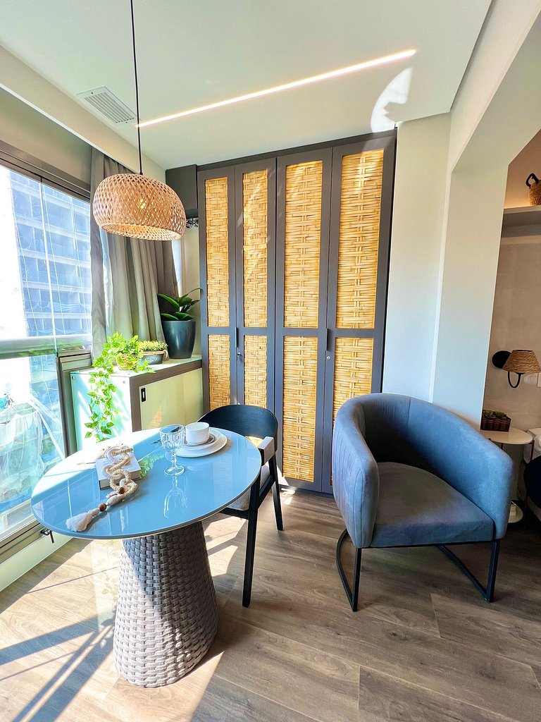 Apartamento Luxo Brooklin com vaga de garagem