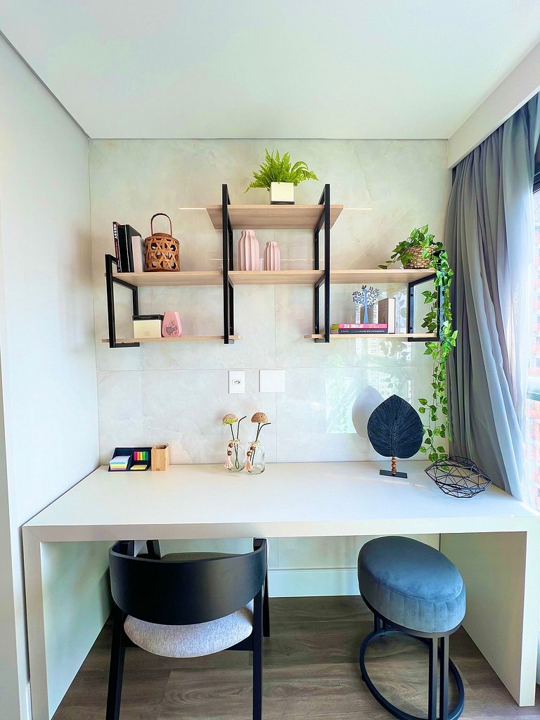 Apartamento Luxo Brooklin com vaga de garagem