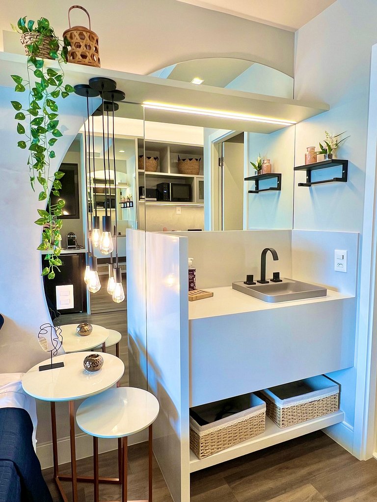 Apartamento Luxo Brooklin com vaga de garagem