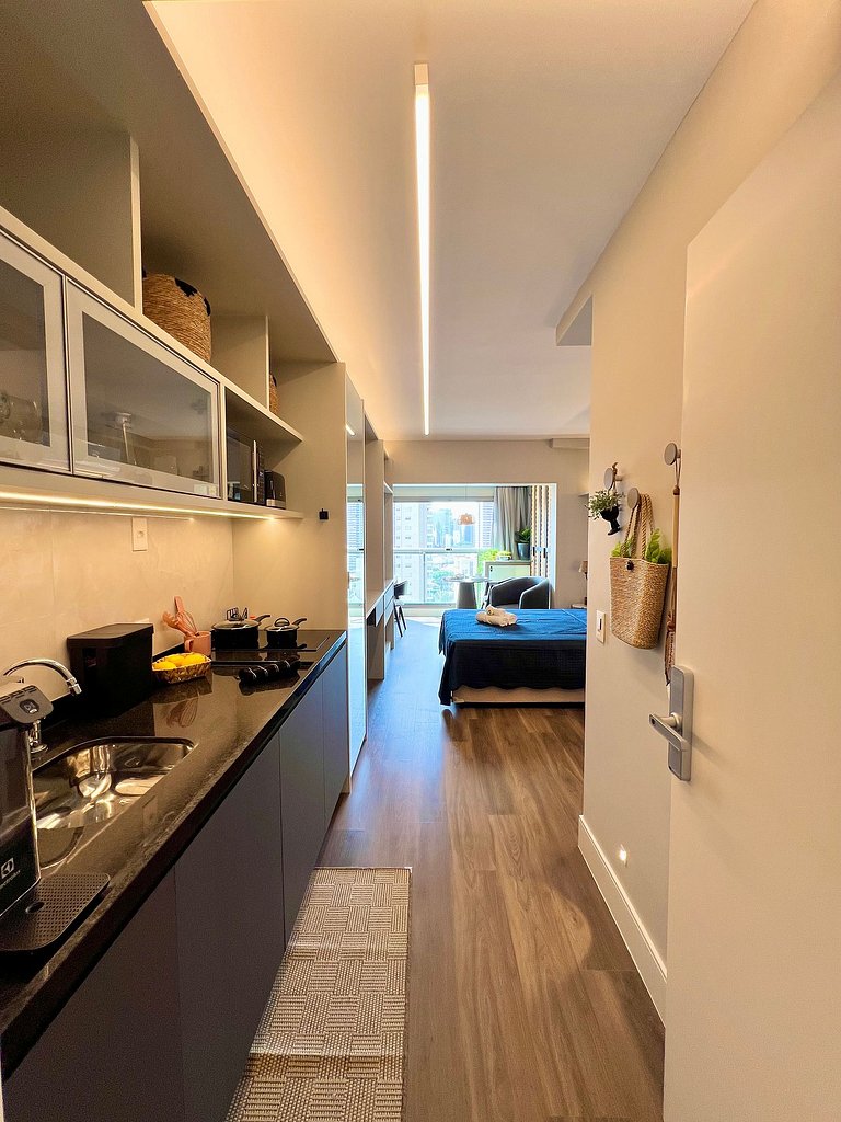 Apartamento Luxo Brooklin com vaga de garagem