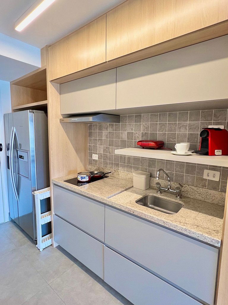 Seu Refúgio Trends no Coração do Brooklin com vaga