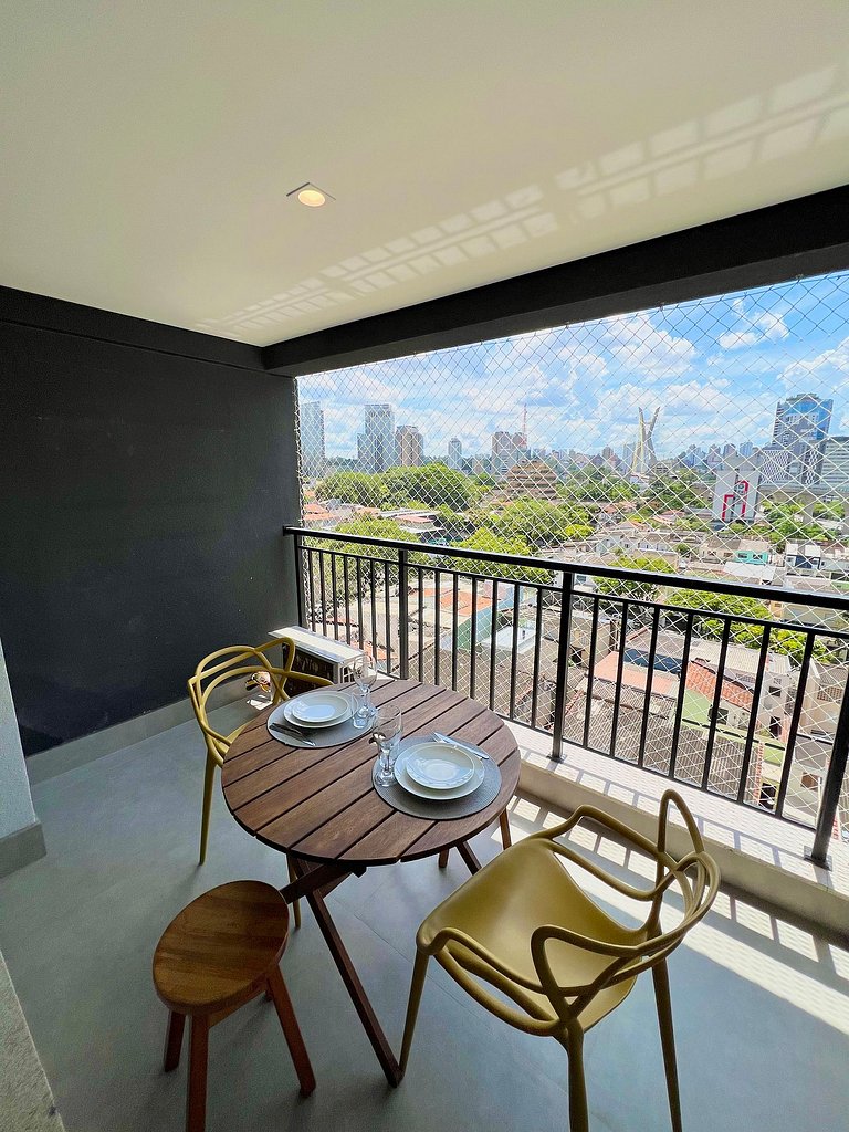 Seu Refúgio Trends no Coração do Brooklin com vaga