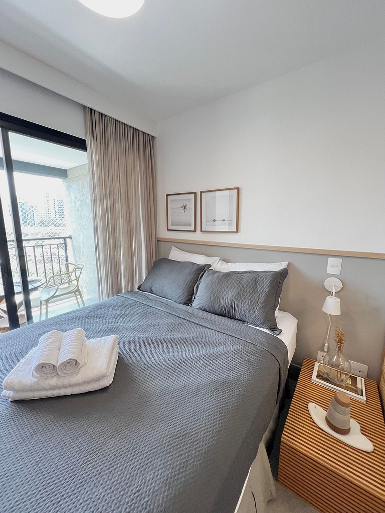 Seu Refúgio Trends no Coração do Brooklin com vaga