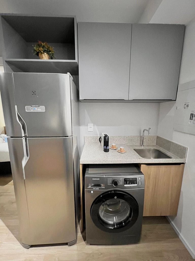 Apartamento cerca del metro Brooklin/Berrini