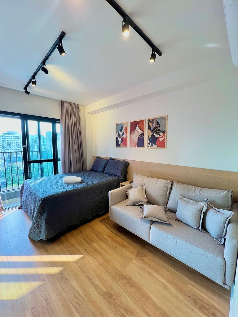 Estudio junto al Shopping Ibirapuera by InnVista