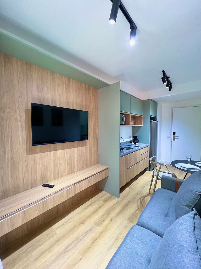 Studio Moema menos de 50m do Shopping Ibirapuera