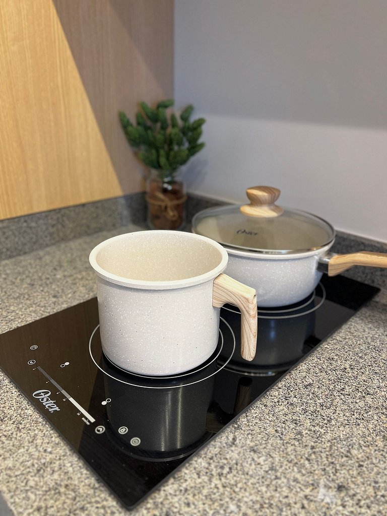 Apart cerca de la estación de metro Brooklin/Berrini.