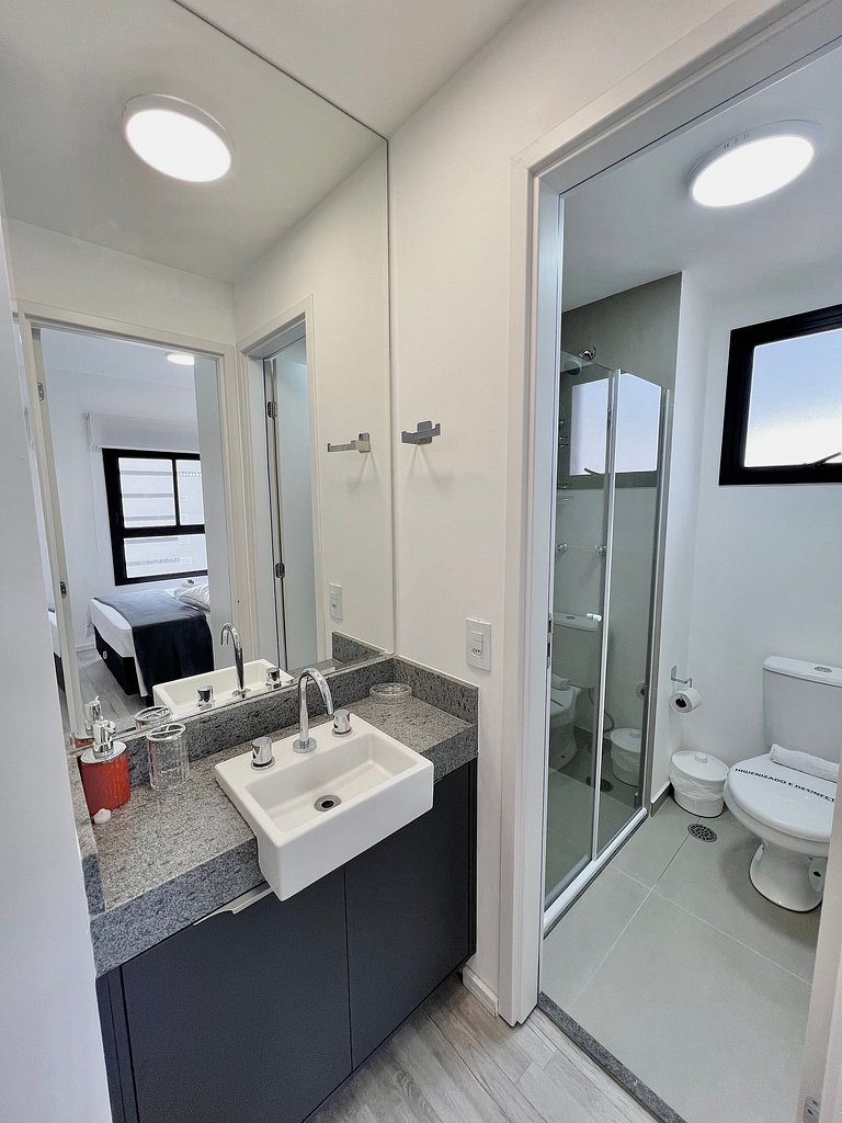 Studio 50 m from Ibirapuera Mall by InnVista