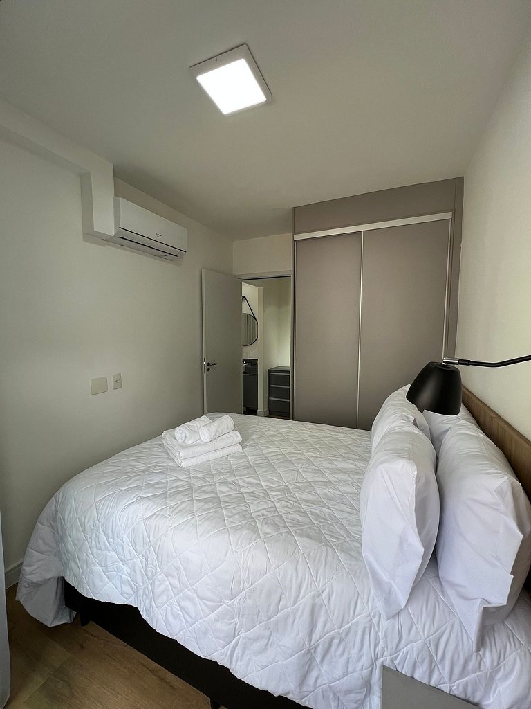 2-Bed Apt Moema - 50m from Ibirapuera Mall