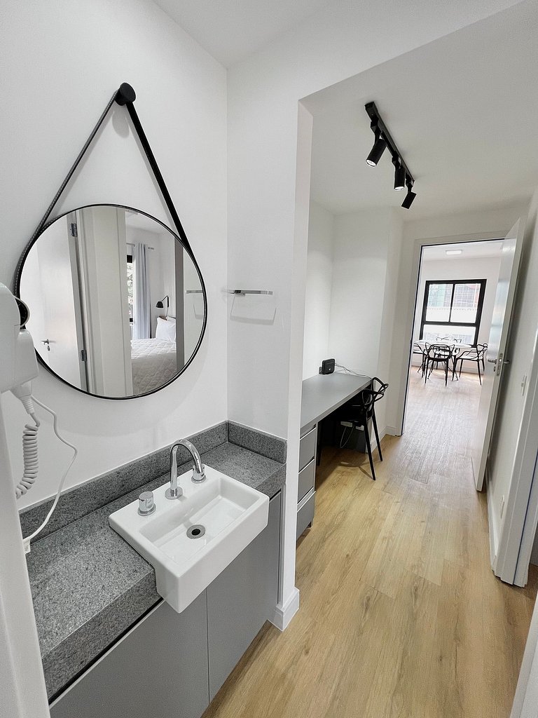 Depto 2 Dorms Moema a 50m del Shopping Ibirapuera