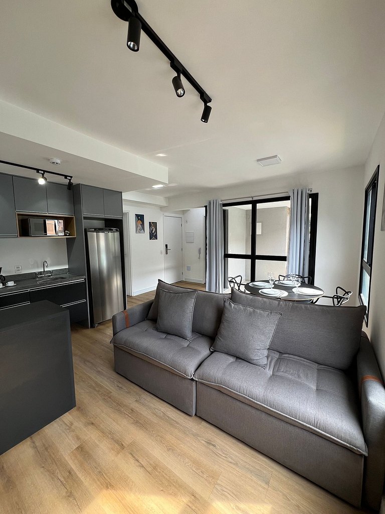 2-Bed Apt Moema - 50m from Ibirapuera Mall