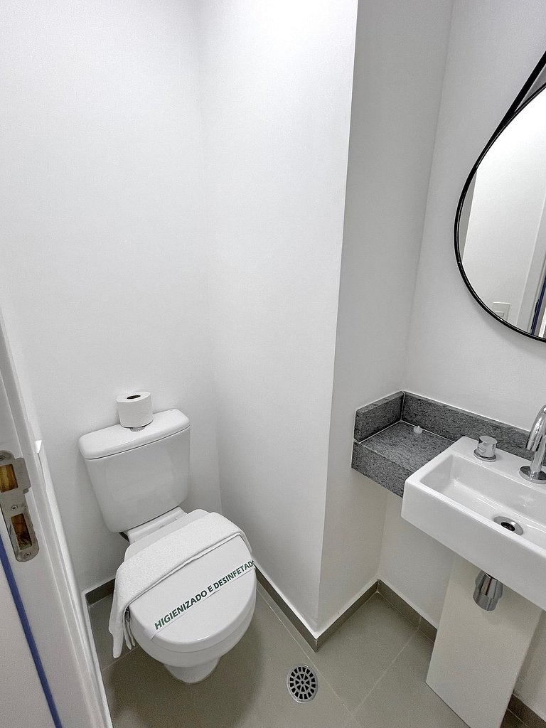 Apto 2 quartos a 50 m do Shopping by InnVista