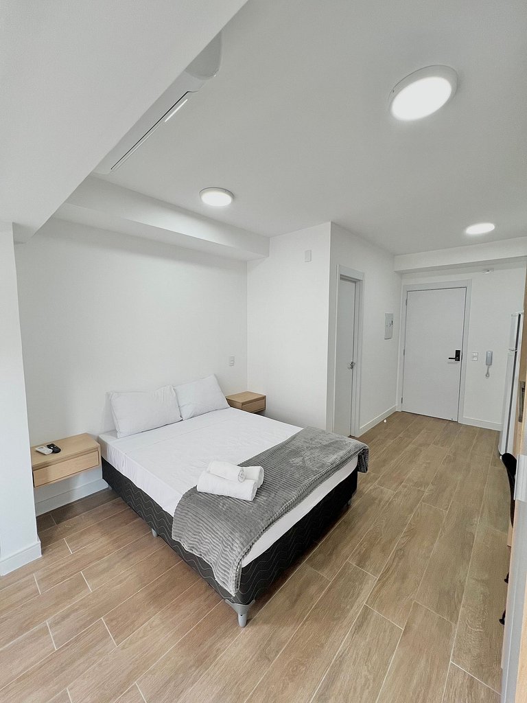 Apart cerca de la estación de metro Brooklin/Berrini.