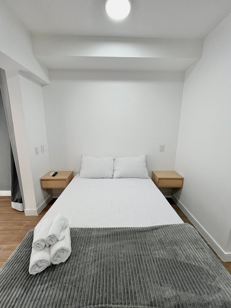 Apart cerca de la estación de metro Brooklin/Berrini.