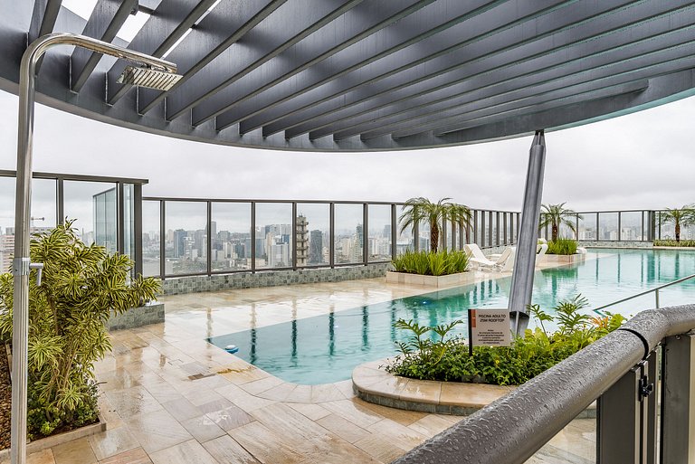 Apartamento Luxo Brooklin com vaga de garagem