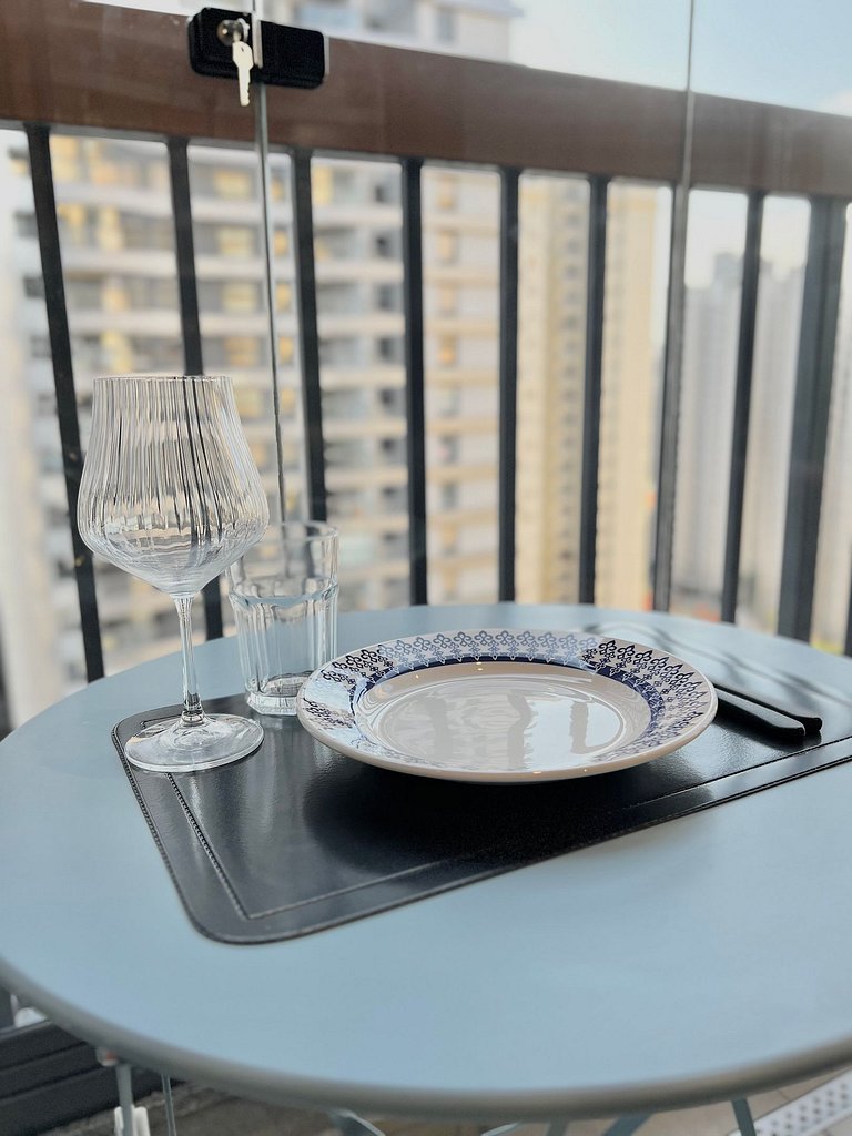 Apart cerca de la estación de metro Brooklin/Berrini.