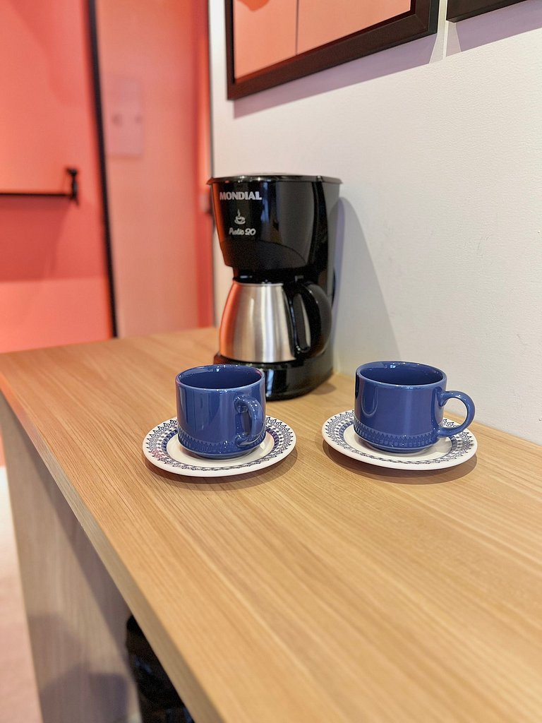 Apart cerca de la estación de metro Brooklin/Berrini.