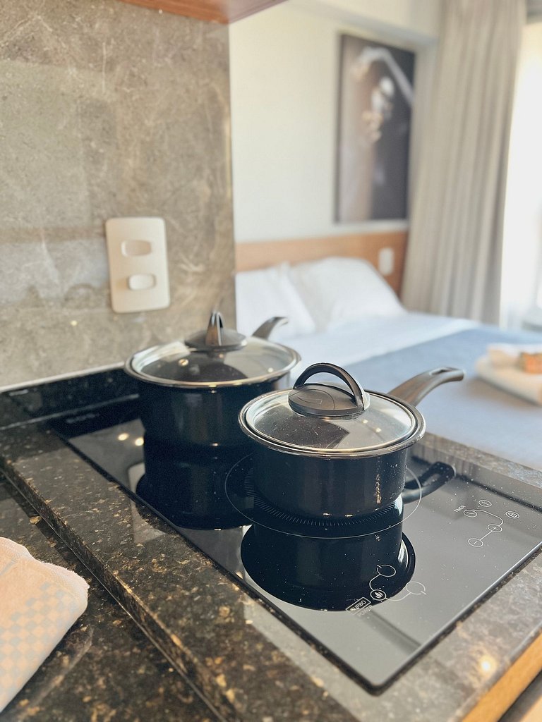 Studio de Luxo em Moema - Conforto e Sofisticação com Vaga