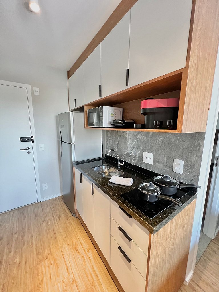 Studio de Luxo em Moema - Conforto e Sofisticação com Vaga