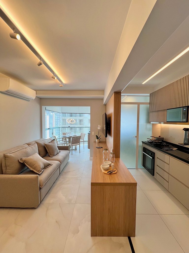 Apartamento Luxo Brooklin com vaga