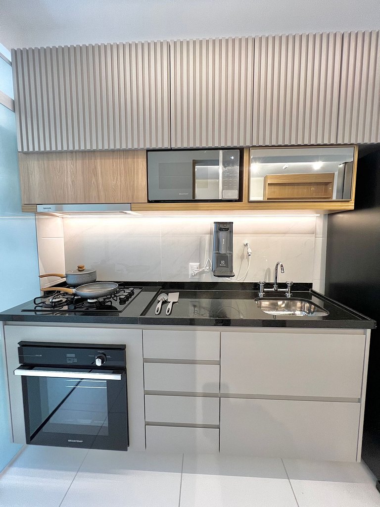 Apartamento Luxo Brooklin com vaga