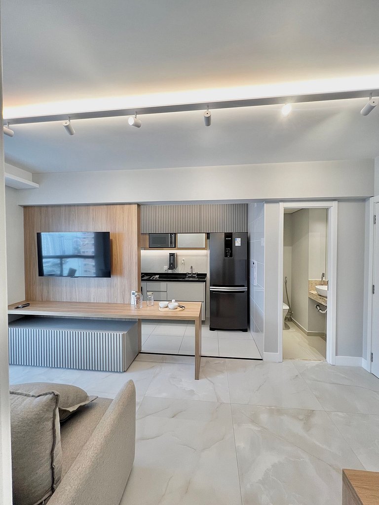 Apartamento Luxo Brooklin com vaga