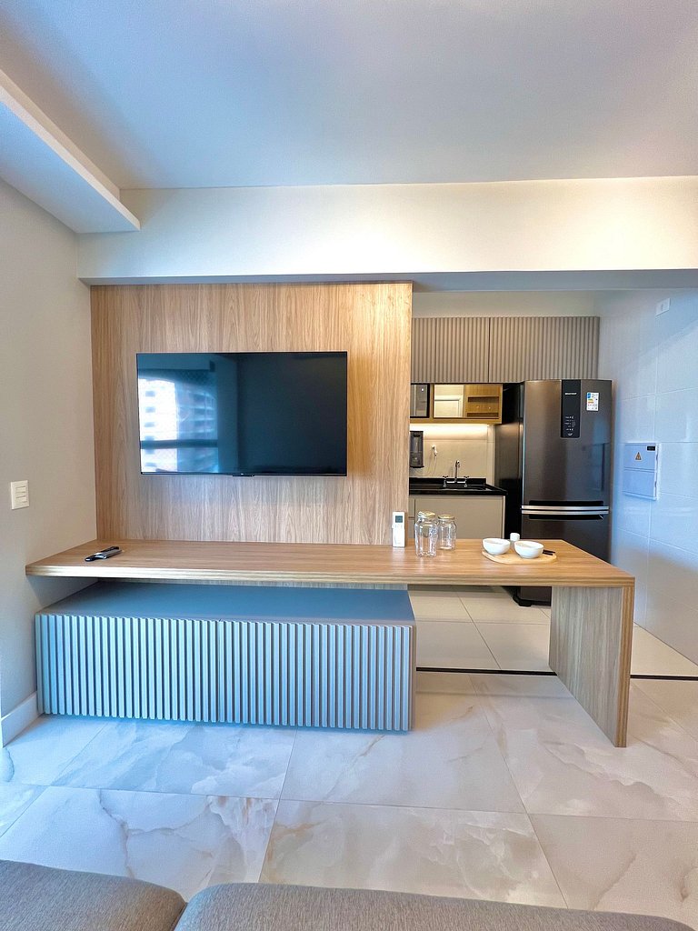 Apartamento Luxo Brooklin com vaga