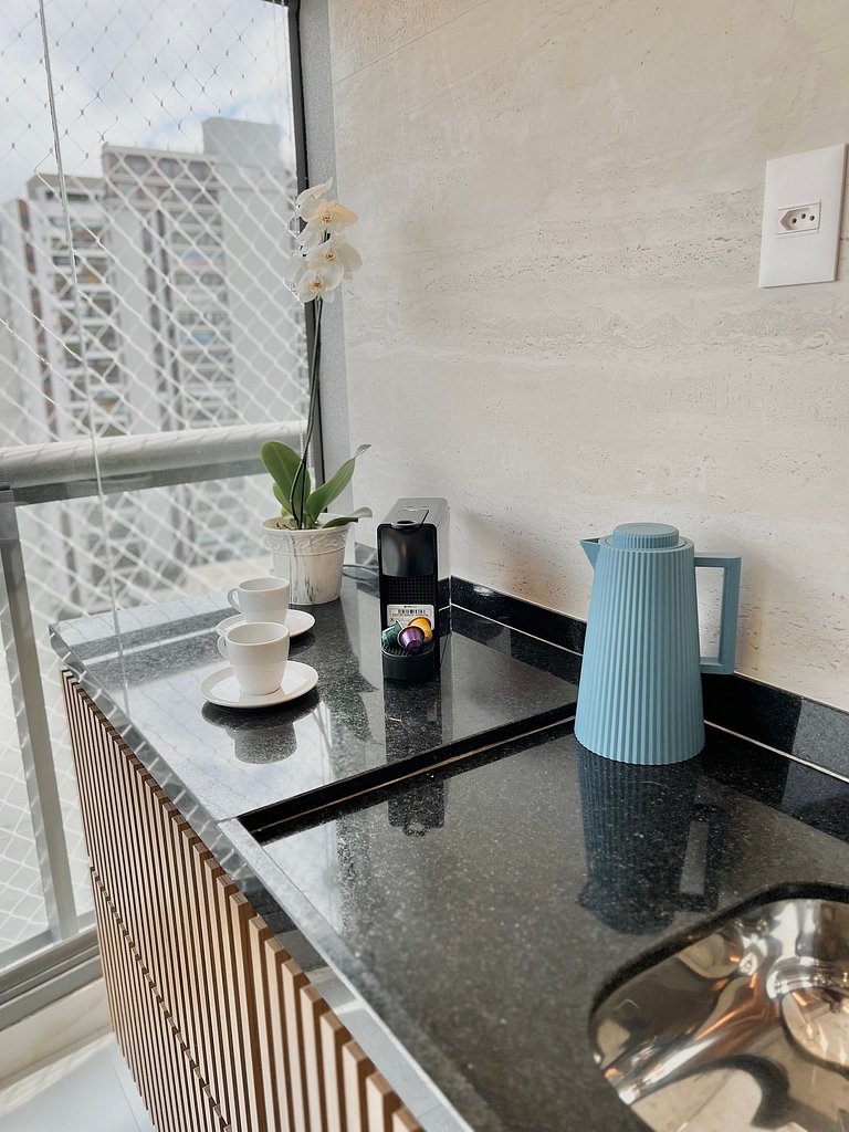 Apartamento Luxo Brooklin com vaga