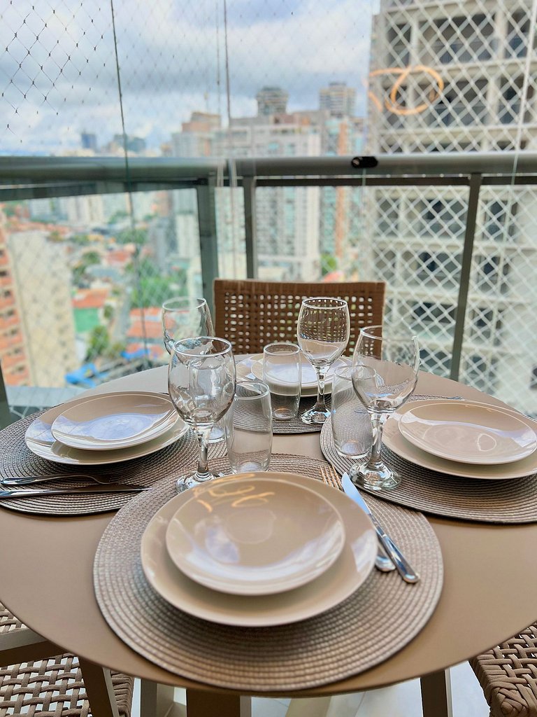 Apartamento Luxo Brooklin com vaga