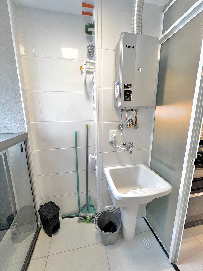 Apartamento Luxo Brooklin com vaga