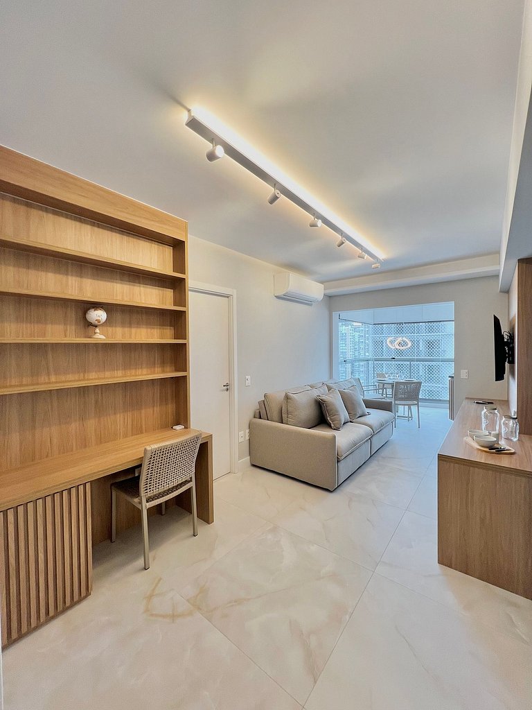 Apartamento Luxo Brooklin com vaga
