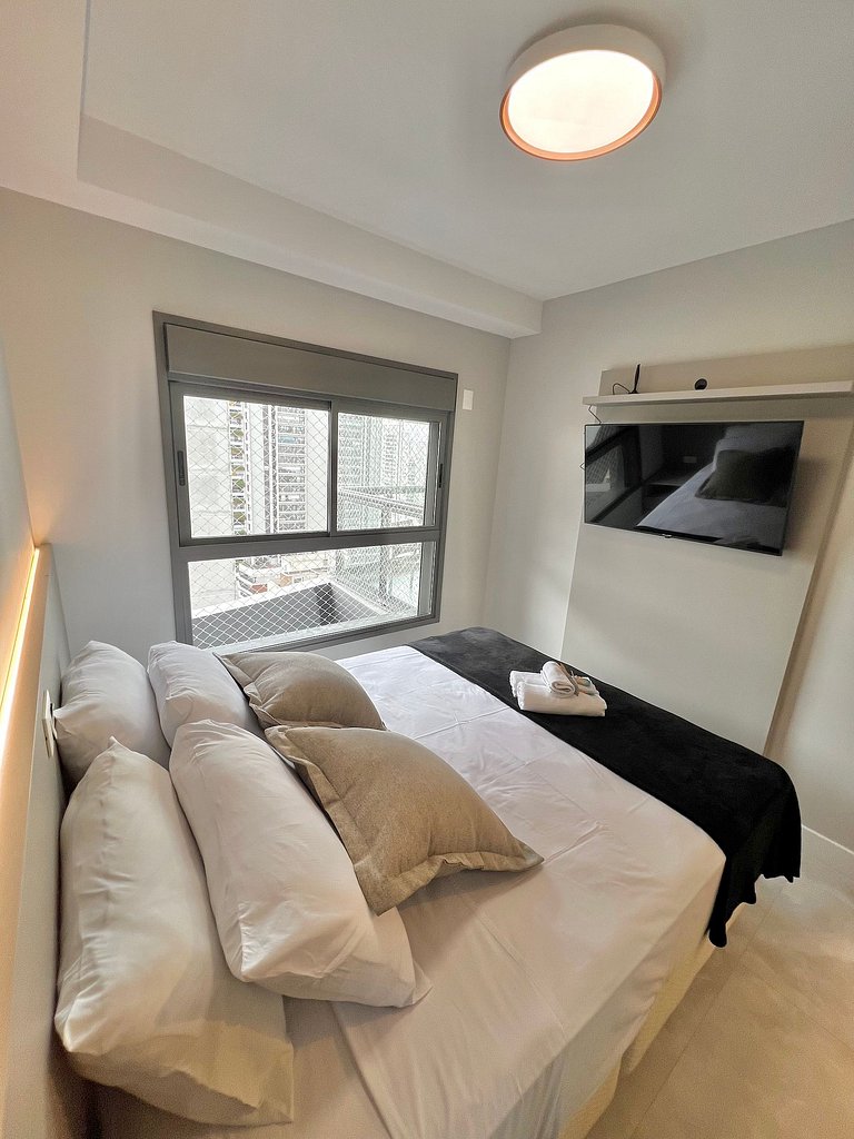 Apartamento Luxo Brooklin com vaga