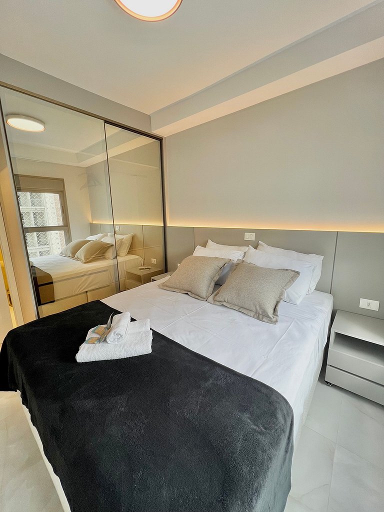Apartamento Luxo Brooklin com vaga