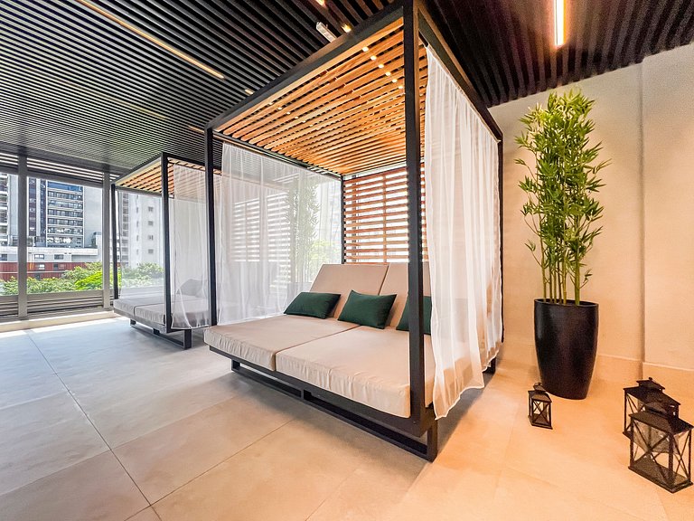Apartamento Luxo Brooklin com vaga