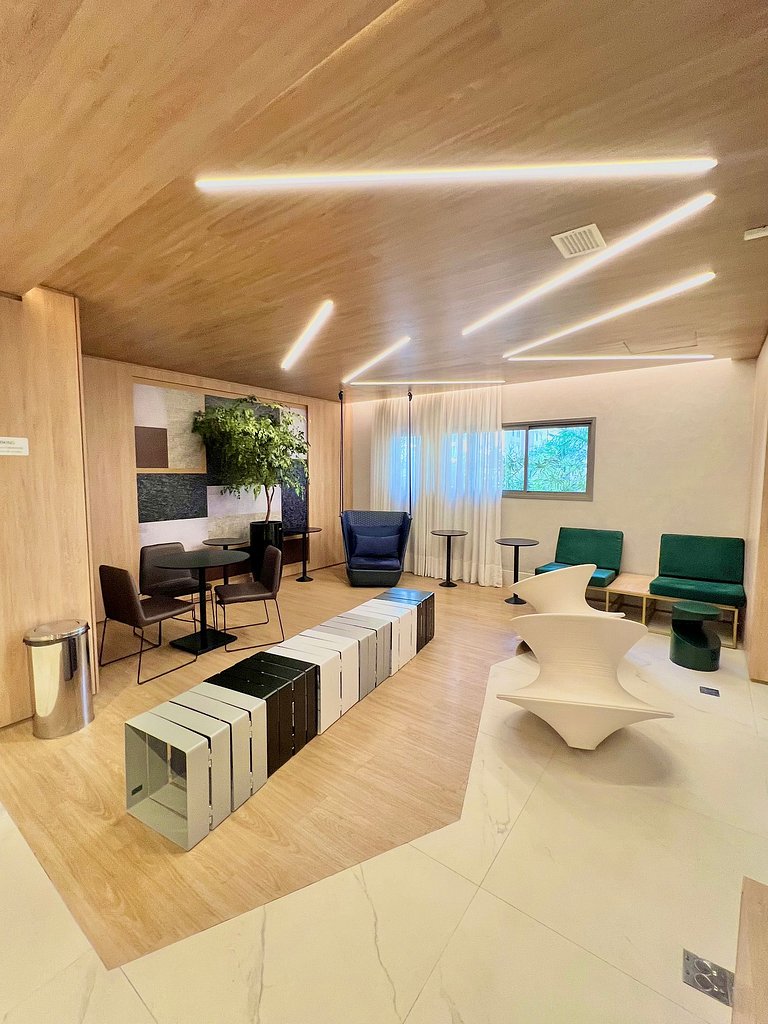 Apartamento Luxo Brooklin com vaga