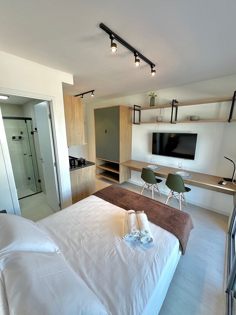 Studio de Luxo em Moema - Conforto e Sofisticação