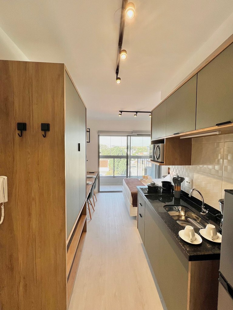 Studio de Luxo em Moema - Conforto e Sofisticação