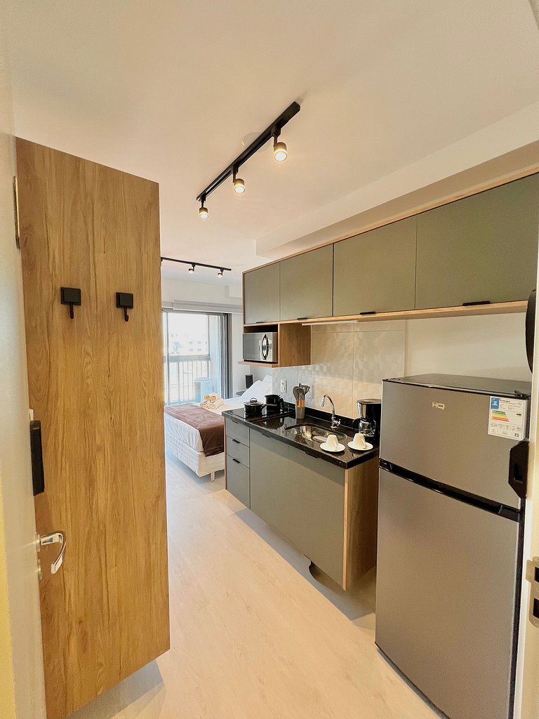 Studio de Luxo em Moema - Conforto e Sofisticação